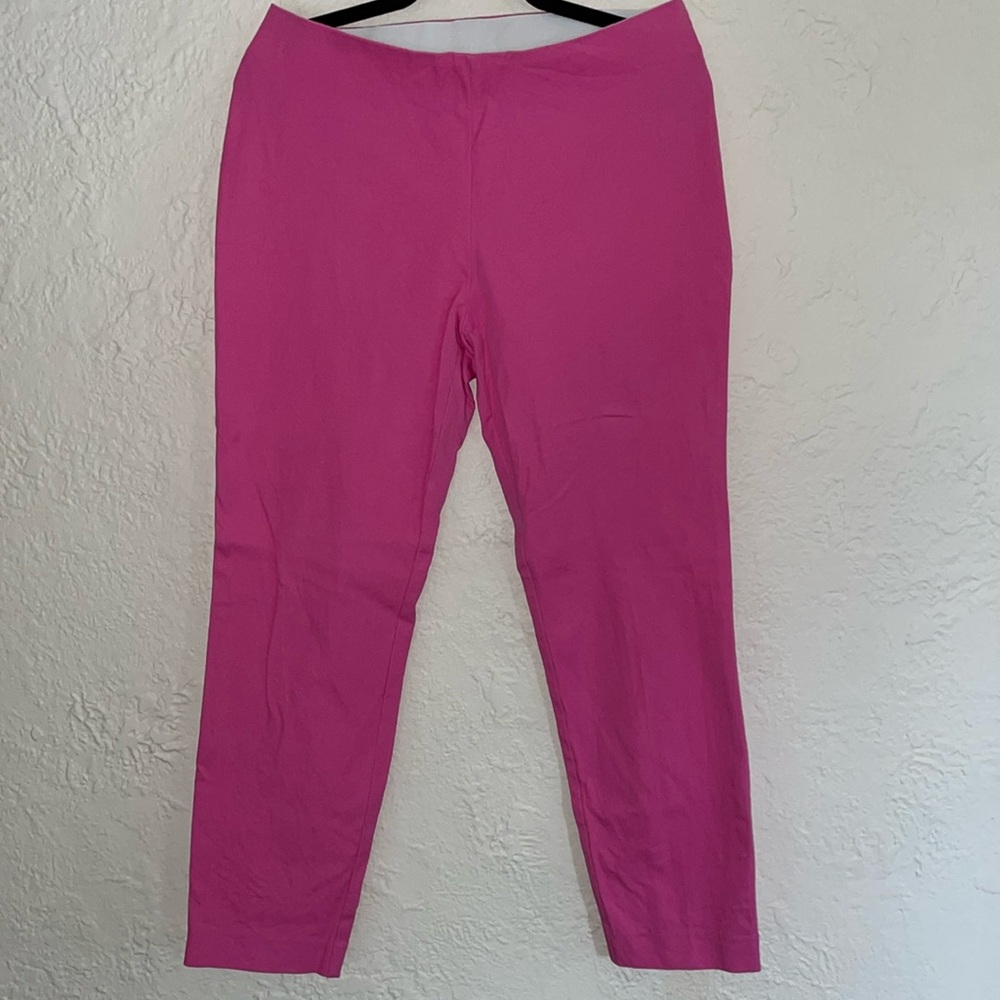 “Barbie” pink pull on elastic waist pants, sz 10